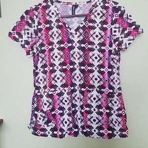 Barco scrub top/uniform size small